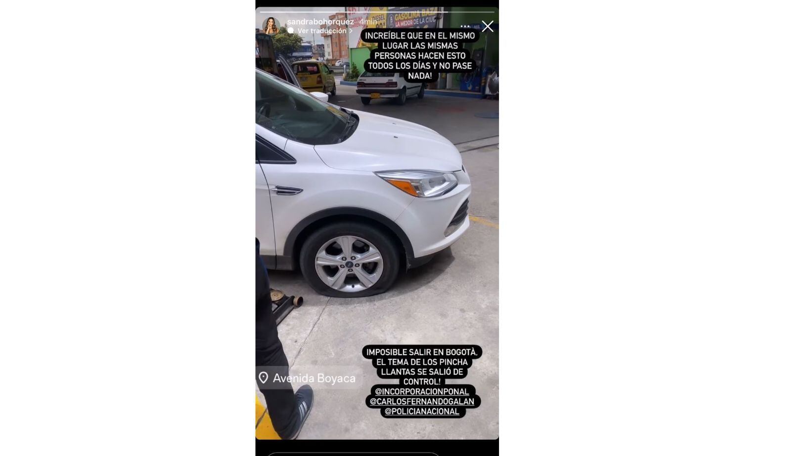 periodista de rcn hizo llamado a galán por problemática que afecta a conductores: “se salió de control”
