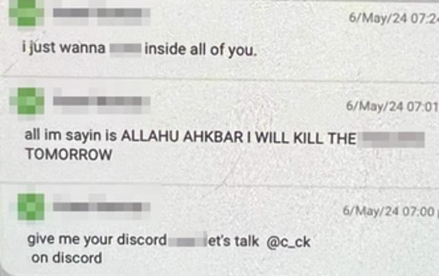 what radicalised teen told cops moments before he was shot dead