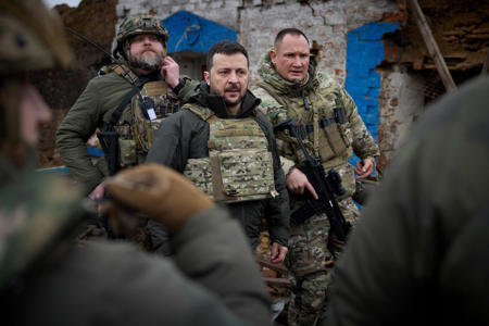 Ukraine arrests two colonels over plot to kill Zelensky as 