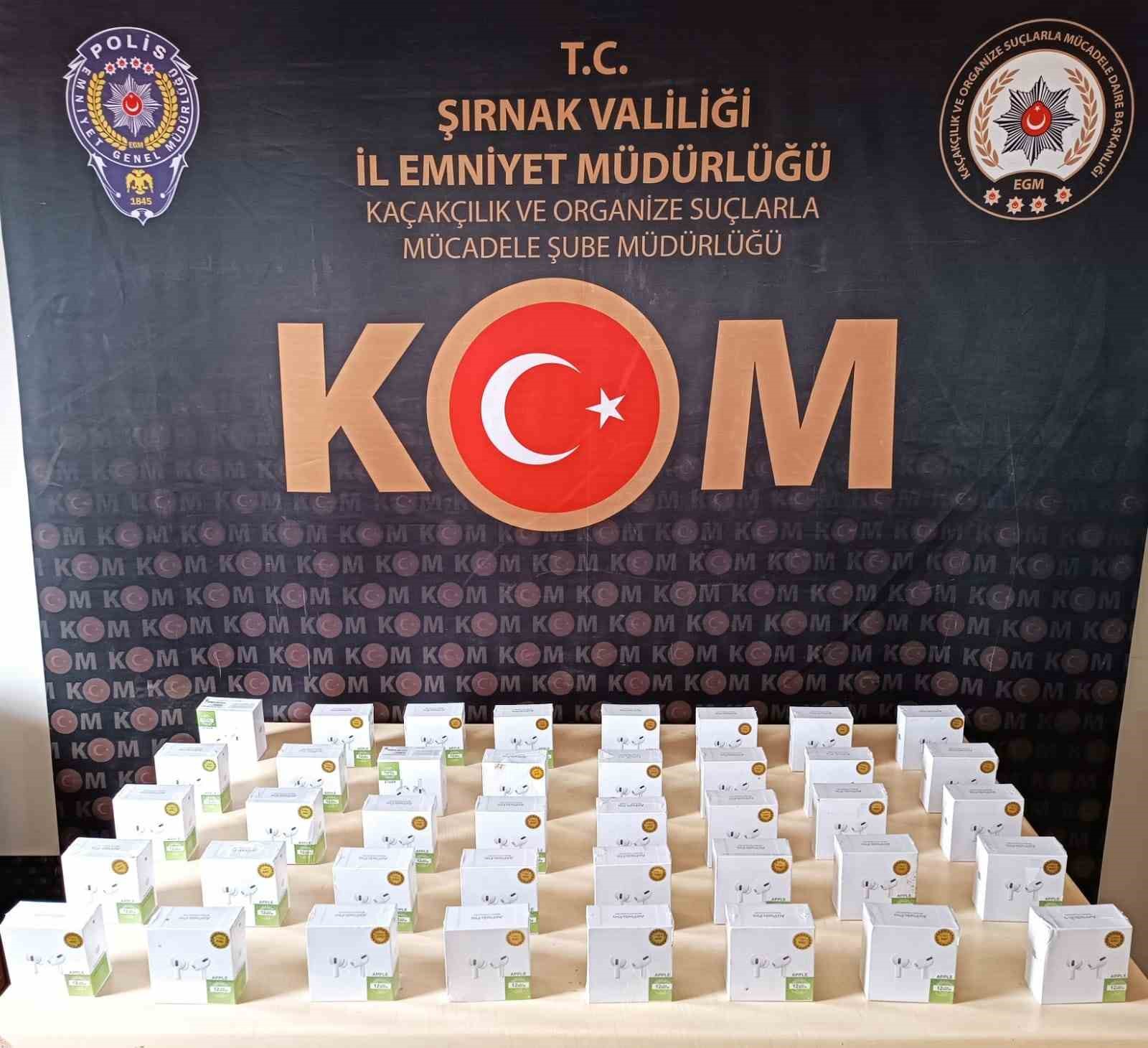 şırnak’ta asayiş ve terör operasyonları: 50 gözaltı