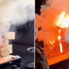 Firefighter Demos Proper Door Control for Fighting a House Fire<br>