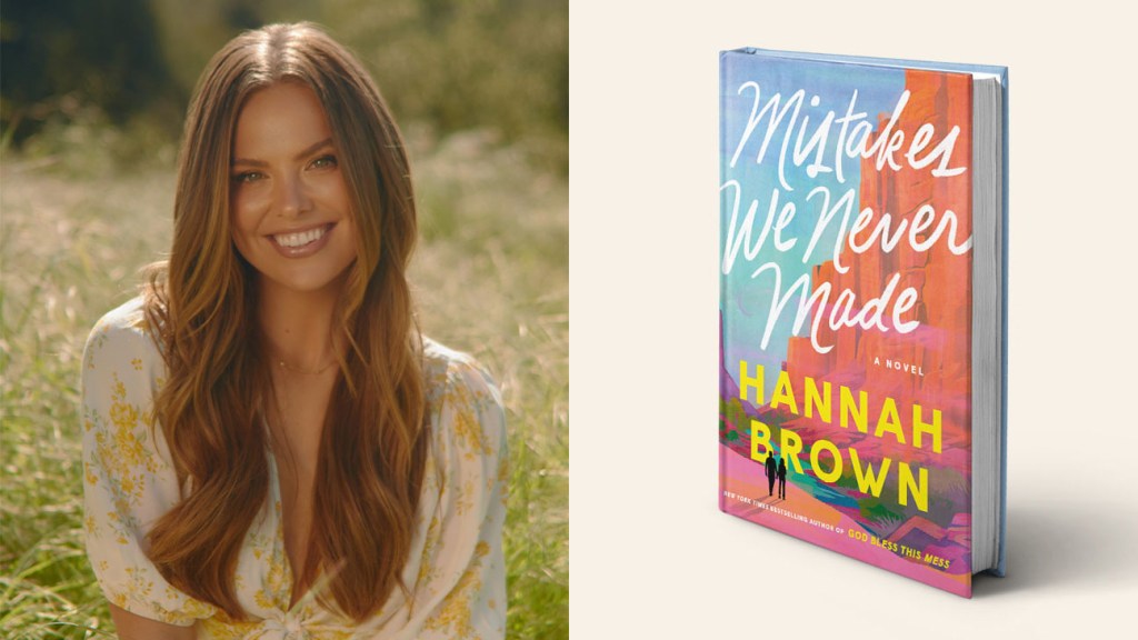 hannah brown embarks on a new love story with debut romance novel