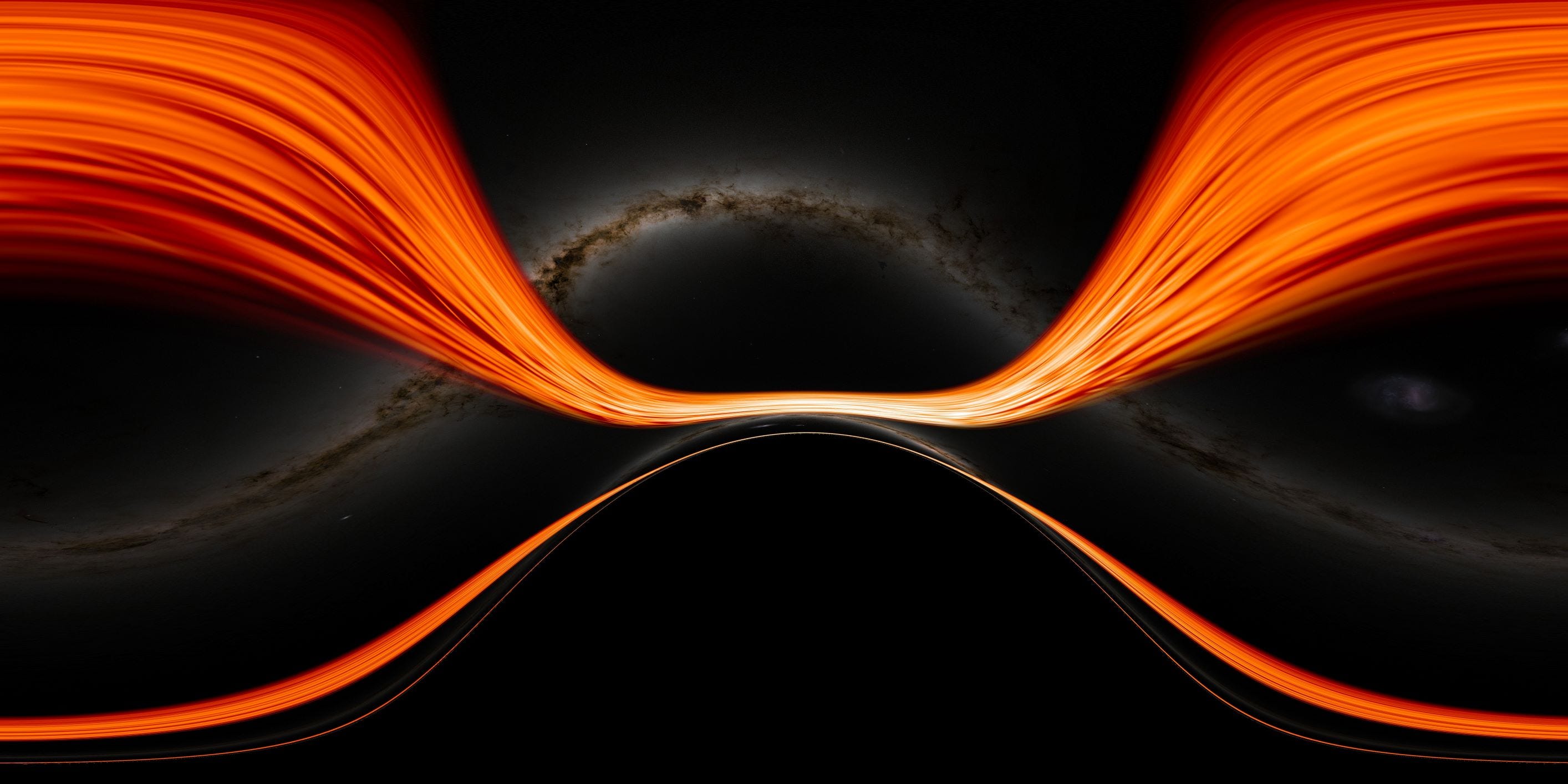 what happens if you fall into a black hole? nasa simulations provide an answer.