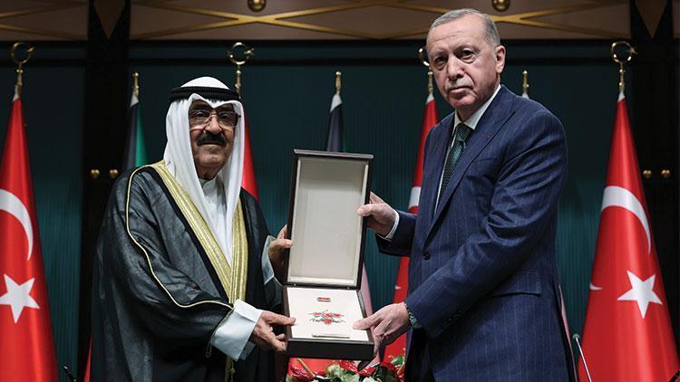 kuveyt emiri ankara'da... türkiye ile kuveyt arasında 6 anlaşma imzalandı