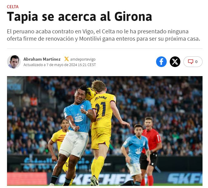 renato tapia interesa a club revelación de europa que jugará la nueva champions league