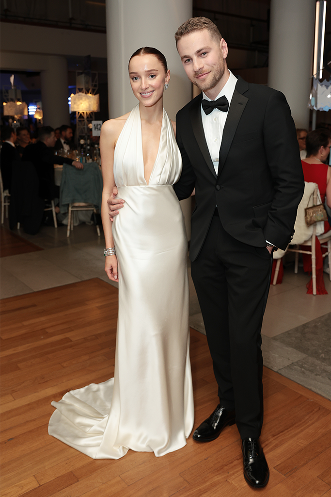 Daphne Bridgerton swapped vows with Regé-Jean Page 's Simon Basset, and now the Bridgerton alum plans to take her own stroll down the aisle. Dynevor flashed her engagement ring from producer Cameron Fuller at the 2024 Met Gala.