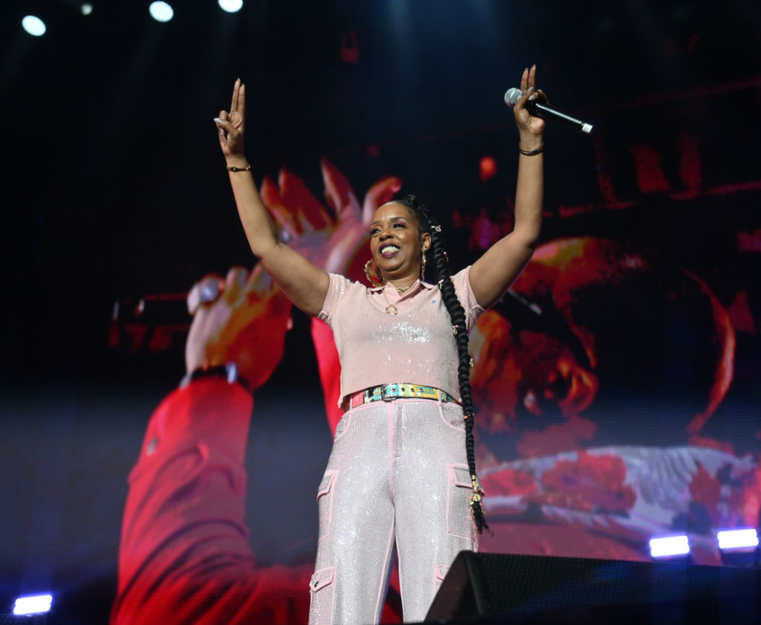 <p>Rah Digga caught the attention of A Tribe Called Quest’s Q-Tip after she performed at a lounge. Q-Tip introduced her to Busta Rhymes, who signed to his Flipmode record imprint. As the only woman in Busta’s hip-hop group Flipmode Squad, Digga always knew how to shine. In 2000, she released her debut album, <em>Harriet,</em> which included features from Busta, Eve, and Carl Thomas. Digga’s other collaborations include the Fugees’ “Cowboys” and Bahamadia’s “Be Ok.” </p><p><a href='https://www.msn.com/en-us/community/channel/vid-cj9pqbr0vn9in2b6ddcd8sfgpfq6x6utp44fssrv6mc2gtybw0us'>Did you enjoy this slideshow? Follow us on MSN to see more of our exclusive entertainment content.</a></p>