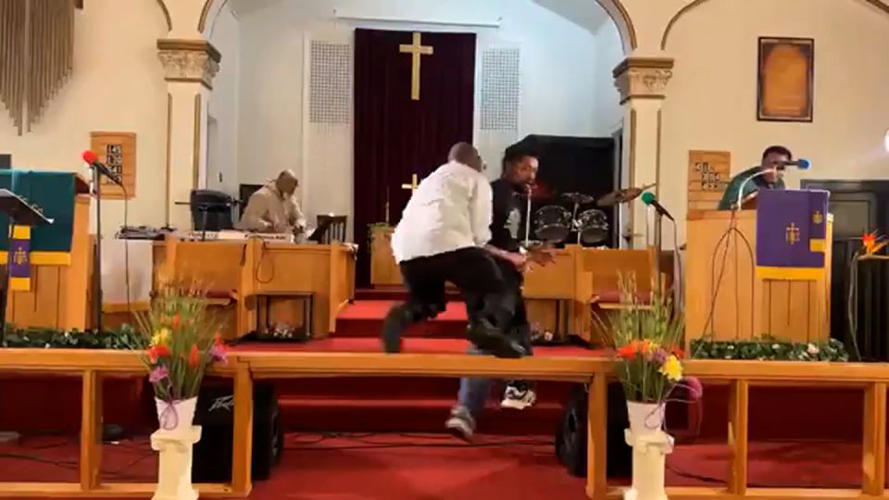 A pastor escaped death when a man pointed a gun to his face and pulled the trigger. Then he told the gunman he forgave him