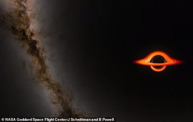 nasa simulation shows what it would be like to fall into a black hole