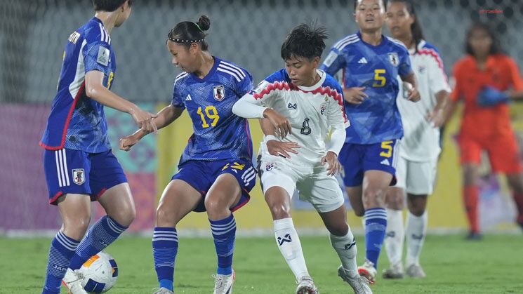 บอลหญิงวัยรุ่นไทย ต้านญี่ปุ่นไม่อยู่ พ่ายยับเปิดหัวชิงแชมป์เอเชีย รุ่นไม่เกิน 17 ปี