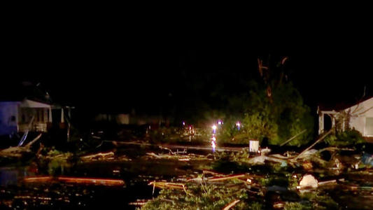 Eye Opener: Dozens of tornadoes tear through middle of U.S. and cause mass destruction<br><br>
