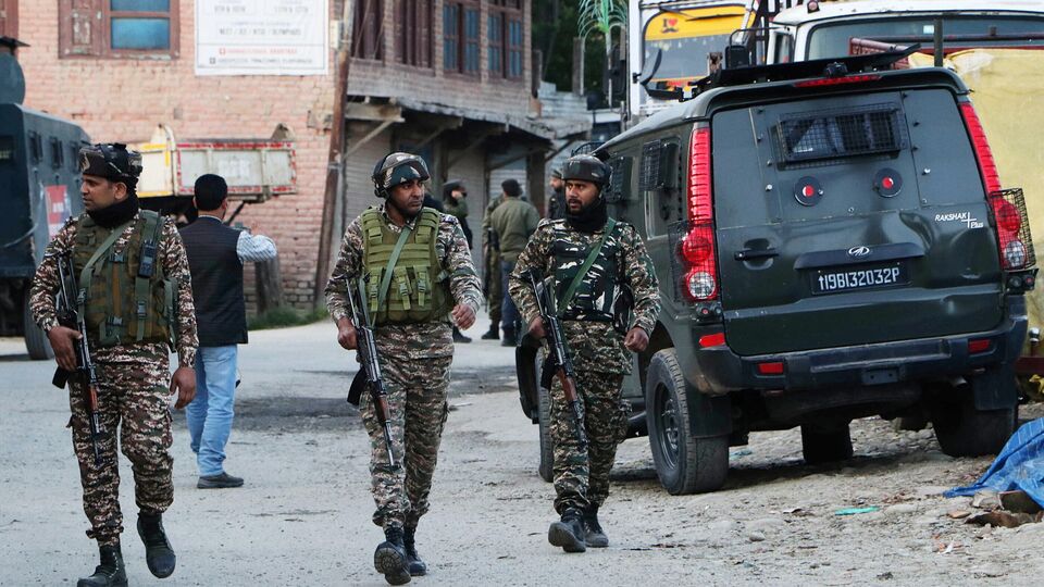 j&k: two terrorists including top commander of let affiliate 'the resistance front' killed in kulgam