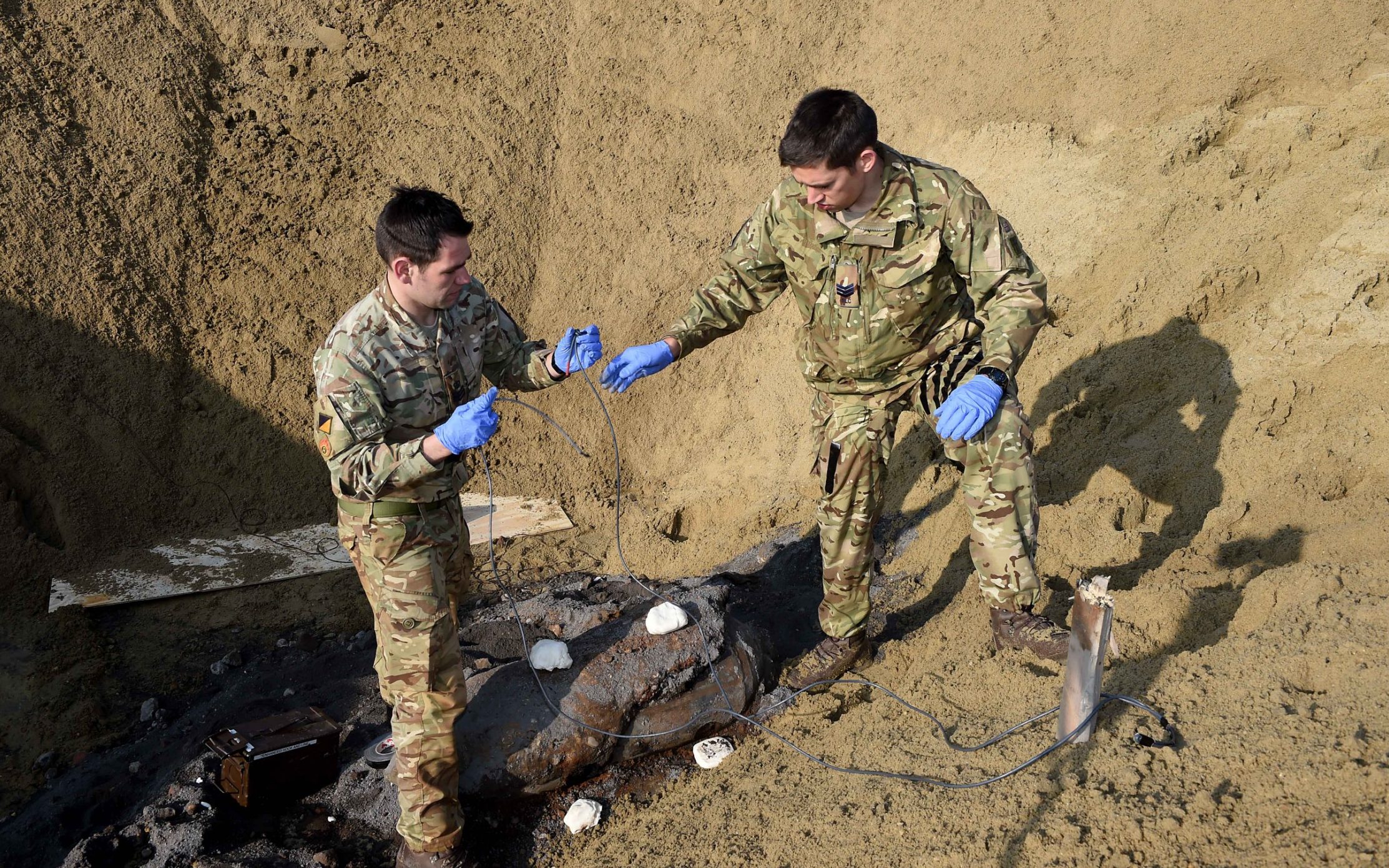 the unexploded second world war bombs that are slowly growing more dangerous