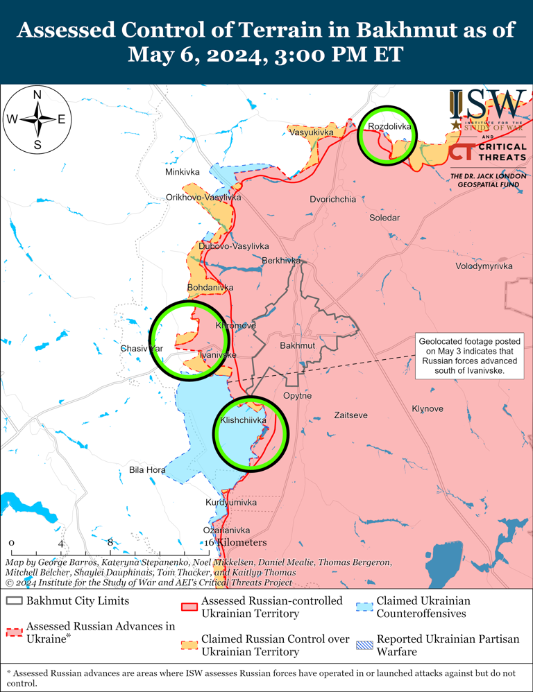 Ukraine Faces 'Crucial' Battle for Chasiv Yar