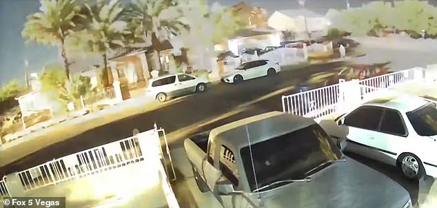 moment mysterious loud boom shakes houses and lights up sky in vegas