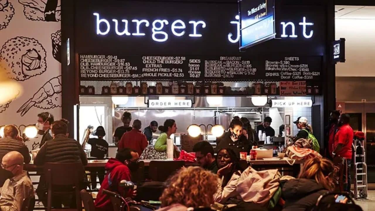 <p>As the name suggests, this is a <a href="https://www.burgerjointny.com/" rel="nofollow noopener">tiny eatery in New York</a> that became one of Anthony Bourdain’s favorite burger spots. Should you find yourself in the Parker New Hotel in the city, hit Burger Joint for some no-frills burgers and a brownie à la mode. It’s what the man himself would do.</p>