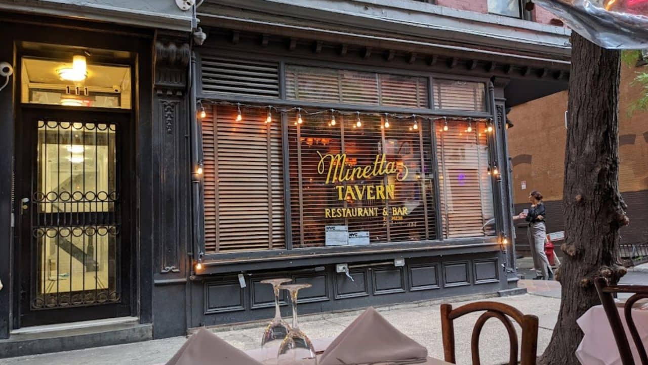 <p>Minetta Tavern’s claim to fame is its Black Label Burger, a special blend of meat selling for <a href="https://www.minettatavernny.com/menus/dinner" rel="nofollow noopener">an eye-watering $38</a>. The expensive restaurant also offers such seafood delicacies as lobster salad, Portuguese sardines, and grilled oysters.</p>