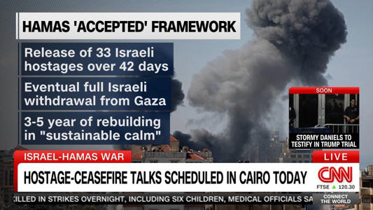 Israeli delegation headed to Cairo for ceasefire-hostage talks<br><br>