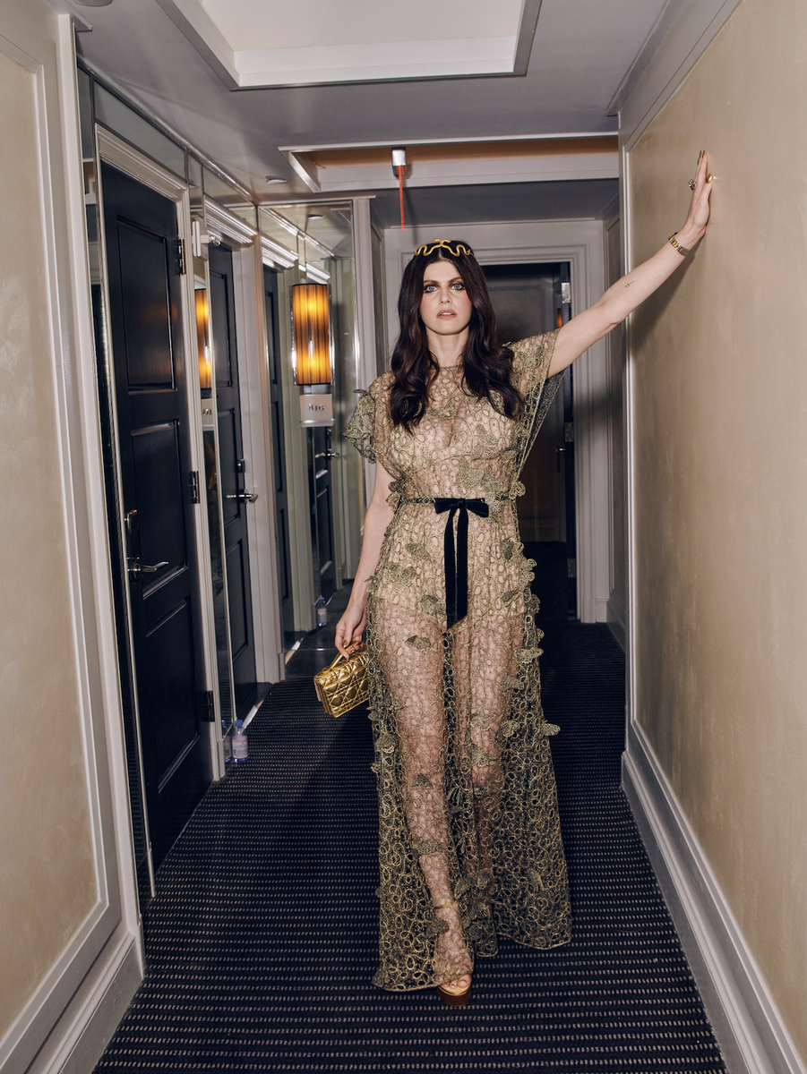 how alexandra daddario transformed into a “woodland nymph” for the 2024 met gala