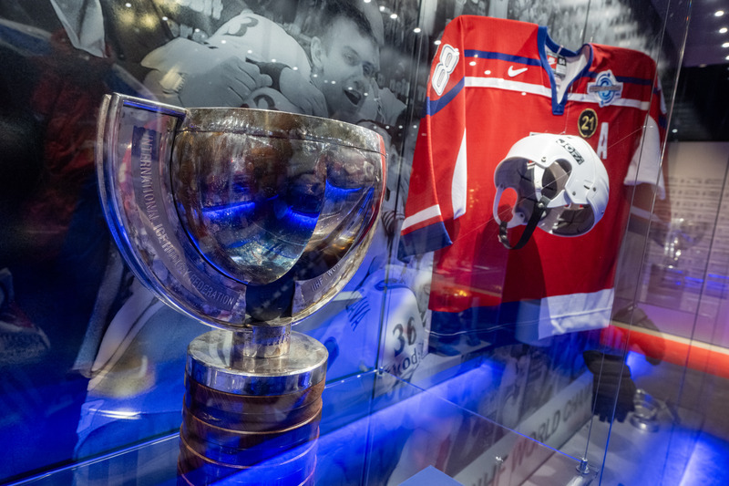 v centru prahy byla otevřena nová síň slávy českého hokeje