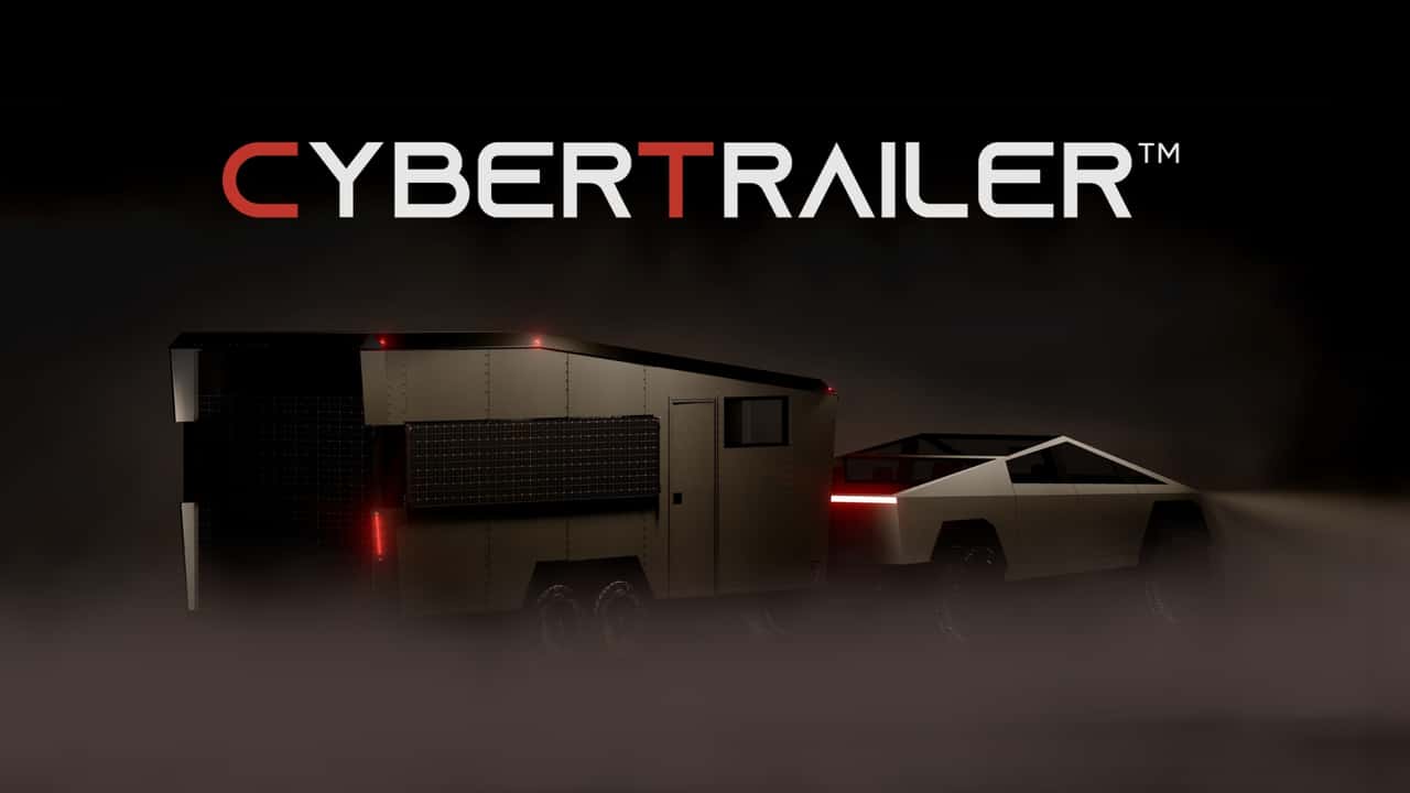 a $175,000 cybertrailer camper that can charge your ev is in the works