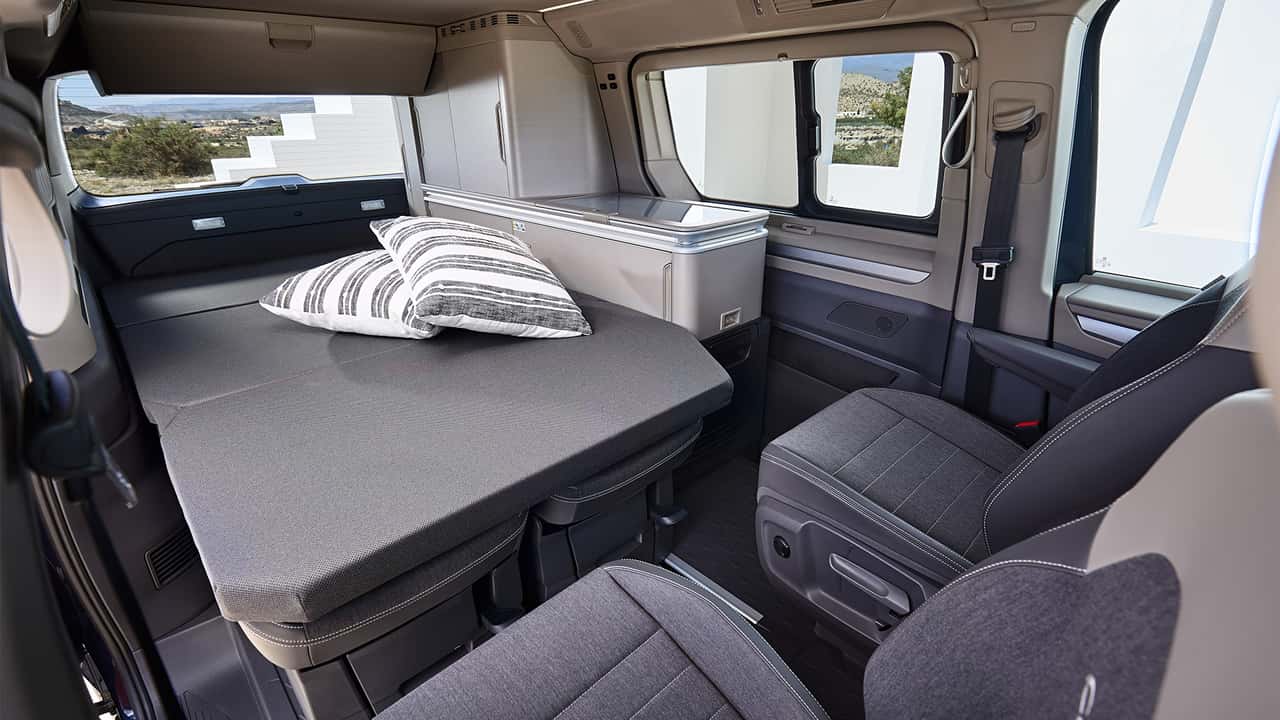 volkswagen's new california camper van gets more space and hybrid power