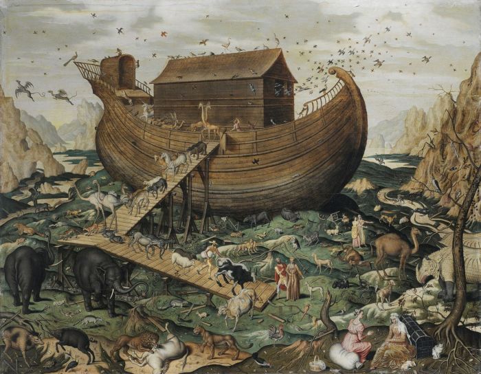 estos son los animales que iban en el arca de noé: las diferencias de la historia contada por la biblia y la mirada de los científicos y los artistas