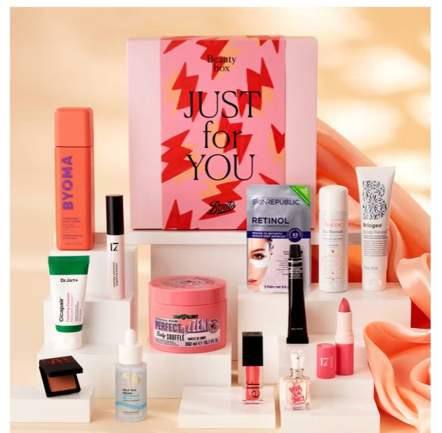 this beauty box is worth over £70 but yours for £2 with 100% of proceeds going charity