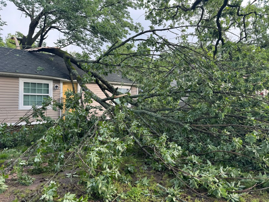 PHOTOS: Severe Weather And Possible Tornado Damage In Northwest Arkansas