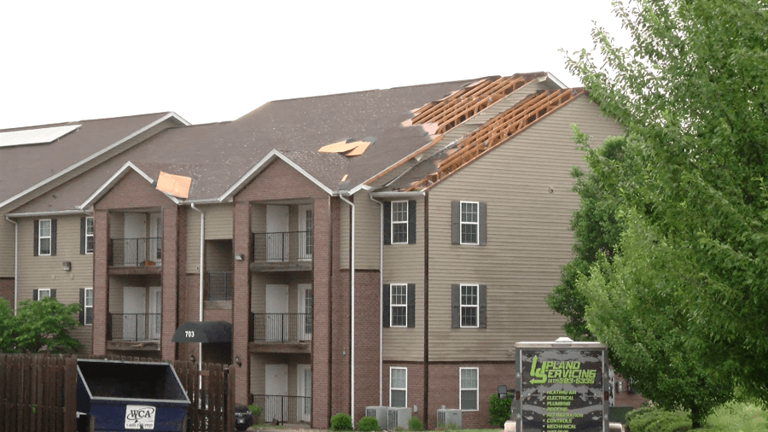 Joplin-area storm damage