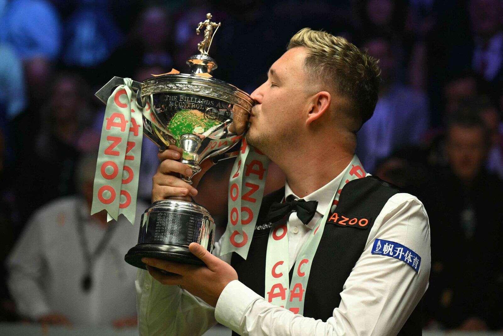 this 'means so much, says wilson as he survives jones fightback to win maiden world snooker title