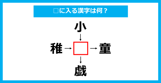 【漢字穴埋めクイズ】□に入る漢字は何？（第1738問）