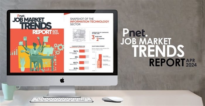 pnet job market trends report – april 2024