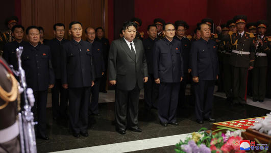 N. Korean leader mourns death of ex-propaganda chief<br><br>
