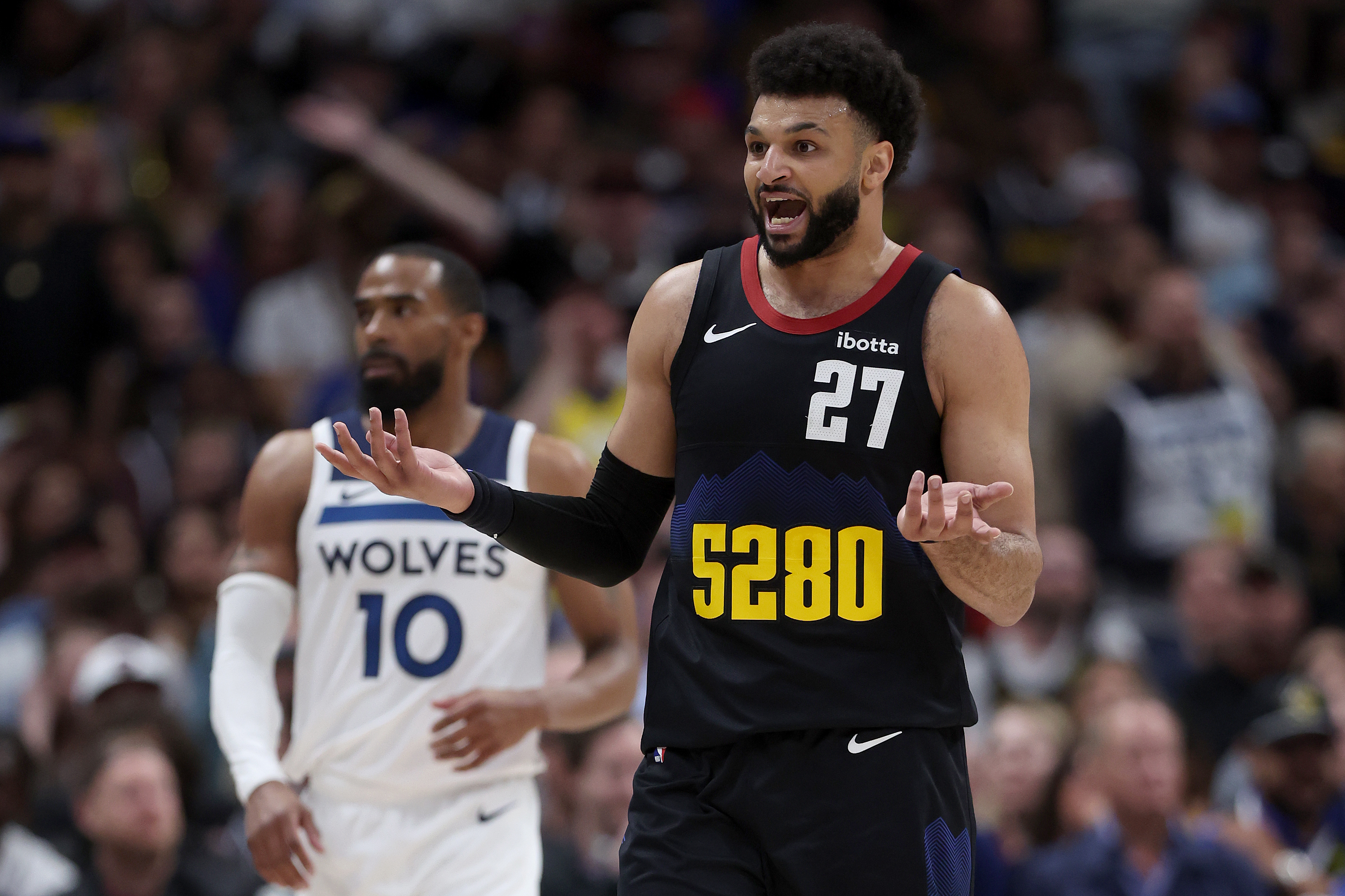 nba levies punishment on nuggets' star jamal murray for actions in game 2 of west semis
