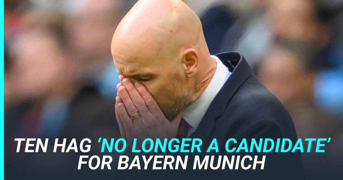 man utd: ten hag ‘no longer a candidate’ for job as euro giants swiftly end ‘talks’ after palace drubbing