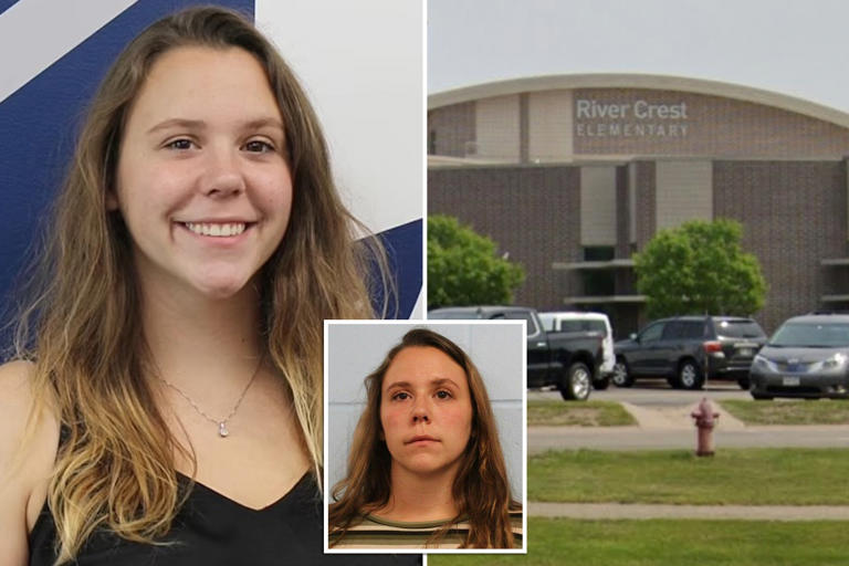 Madison Bergmann, teacher busted for ‘making out’ with 11-year-old, allegedly moved his desk so she could rub his legs during class