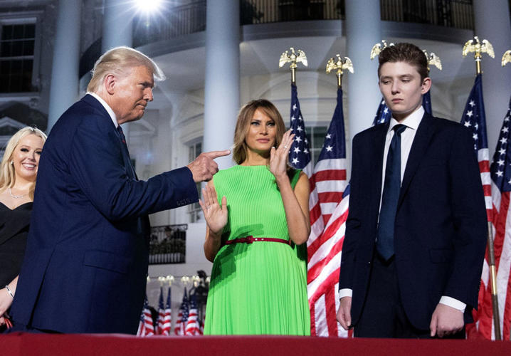 Trump was given the day off trial for Barron’s graduation. Now he’s headlining a Republican fundraiser