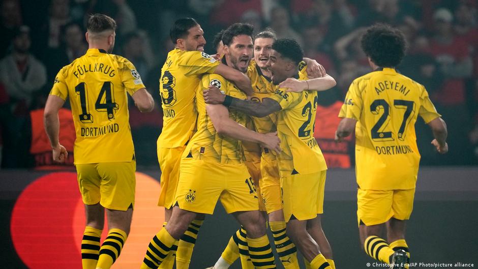 breaking — borussia dortmund overcome paris st. germain to seal their spot in the champions league final