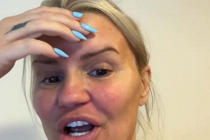 kerry katona gets rib removed to make new nose in gruesome surgery