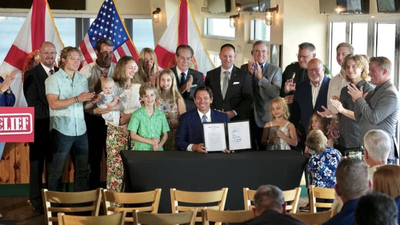 desantis signs tax relief package into law