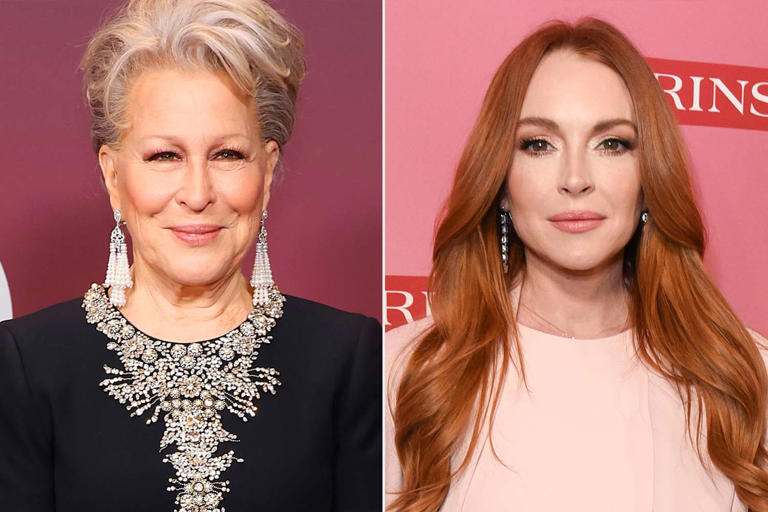 Monica Schipper/Getty; Olivia Wong/Getty Bette Midler (left) and Lindsay Lohan, who were once set to play mother and daughter in a sitcom