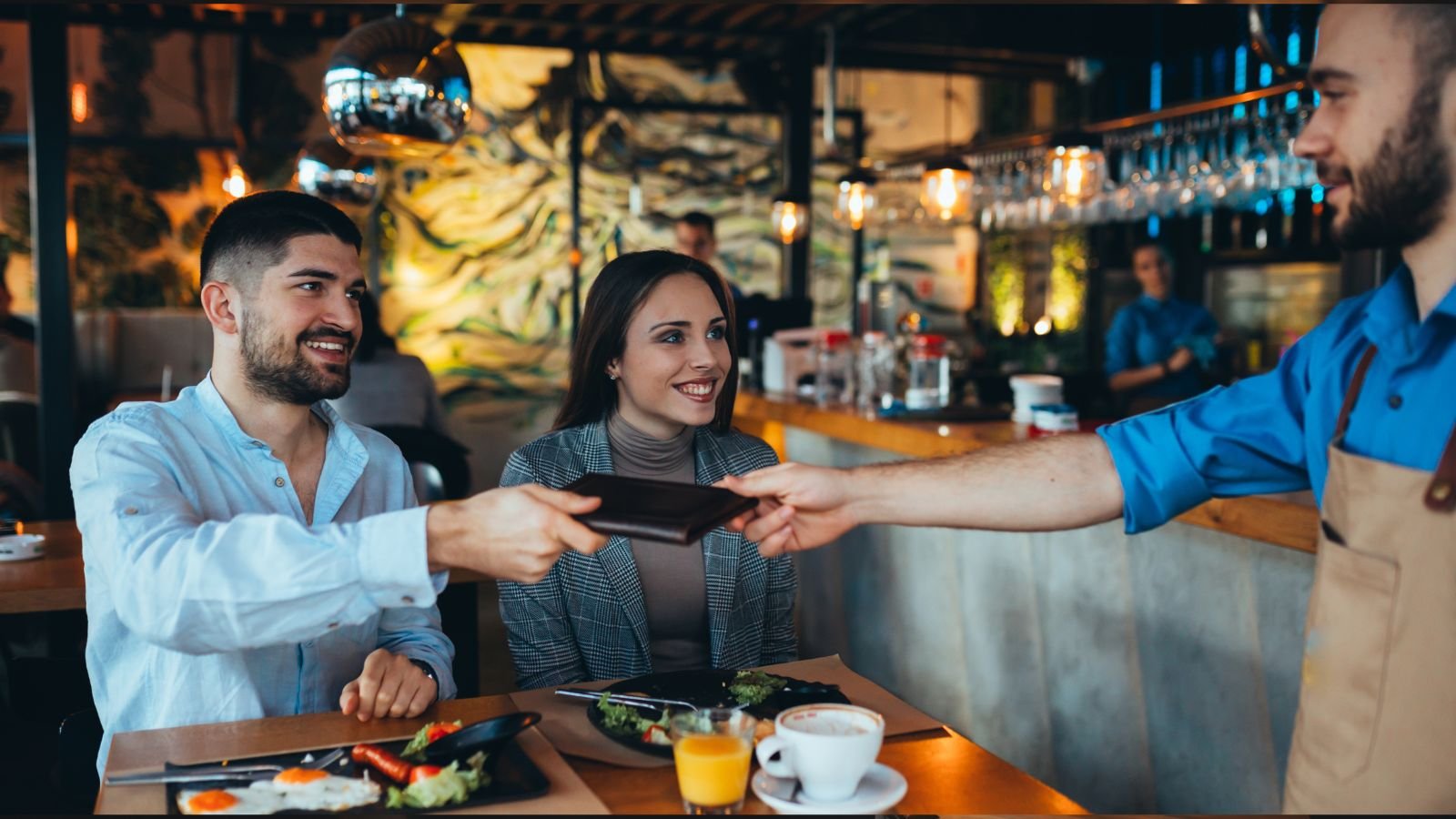 <p><span>You do not tip at restaurants or tip well below the standard rate of </span><a href="https://www.qantas.com/travelinsider/en/travel-tips/gratuities-and-tipping-in-america.html#:~:text=How%20much%20should%20I%20tip,the%20extra%20mile%20for%20customers." rel="noopener"><span>20 to 25%</span></a><span> on the bill. This behavior shows hesitation in acknowledging the service you receive, and it can be considered an act of cheapness.</span></p>