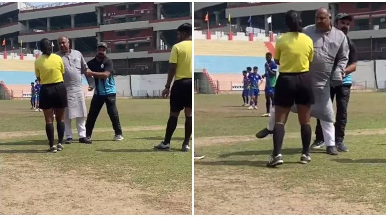indian football: 'main aapki posting kha jaunga' - female referee threatened in delhi