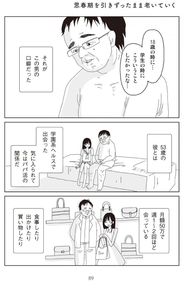 思春期を引きずったおじさんとパパ活。「真剣に付き合ってください」と