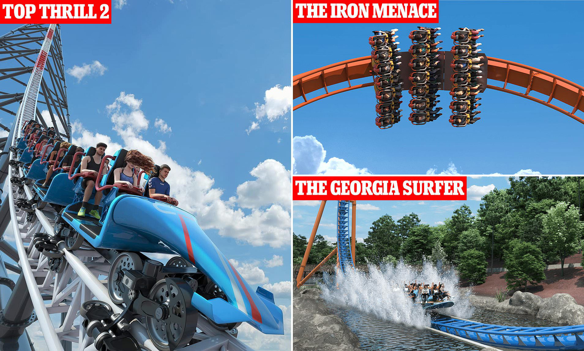 Theme parks are gripped by roller coaster 'arms race' which will see ...