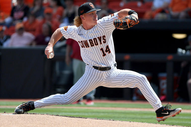 Oklahoma State baseball's Brian Holiday went from junior-college walk ...