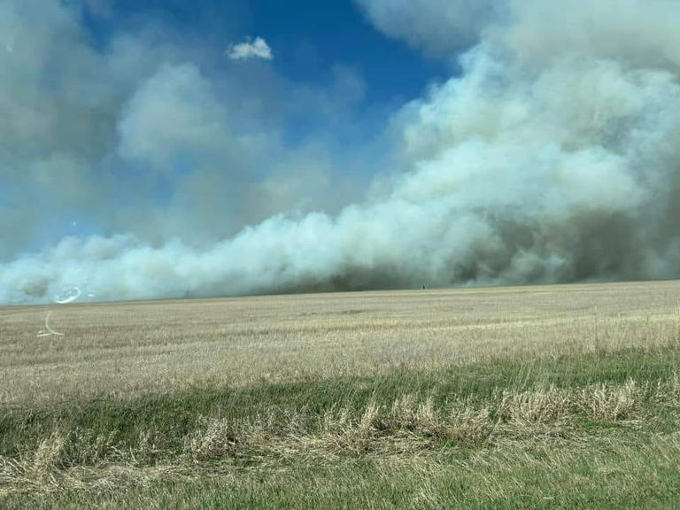 Crews battle fires in several Kansas counties