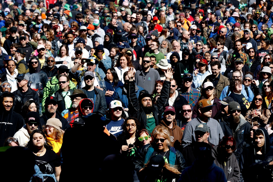 53rd Ann Arbor Hash Bash celebrates weed culture in Michigan