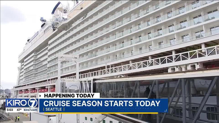 Cruise season 2024 opens in Seattle